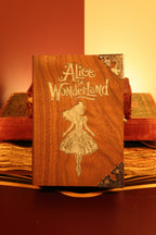 Literary jewelry box gift for Alice in Wonderland book lovers