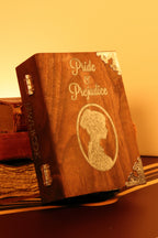 Romantic literary jewelry box gift for Jane Austen fans